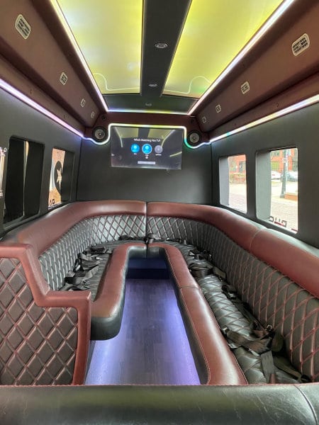3 - The MegaVan (Sleek and stylish!) - Party Express Bus Rentals in Wichita, KS - Party Express Bus