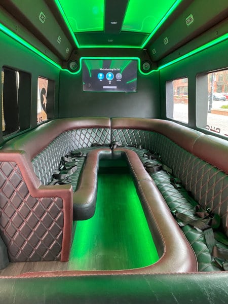 5 - The MegaVan (Sleek and stylish!) - Party Express Bus Rentals in Wichita, KS - Party Express Bus