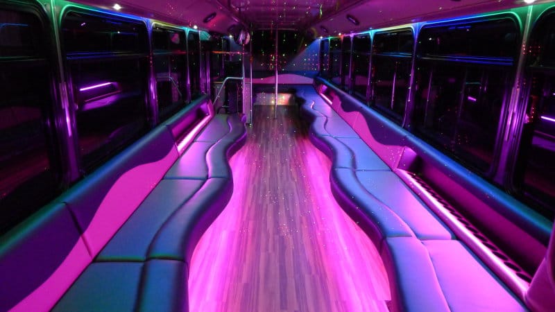 7 1 - The Barbie Party Bus - Party Express Bus Rentals in Wichita, KS - Party Express Bus