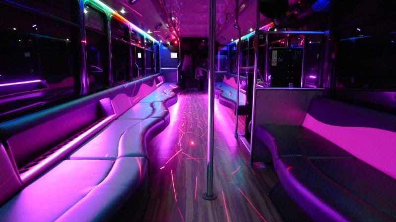 9 1 - The Barbie Party Bus - Party Express Bus Rentals in Wichita, KS - Party Express Bus